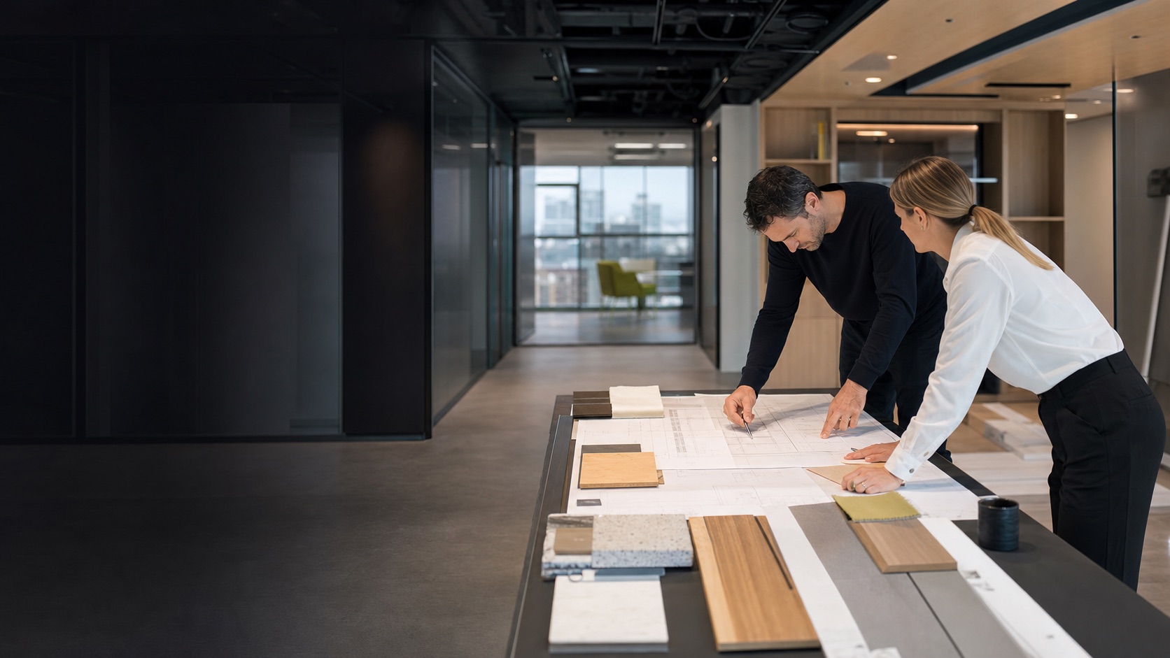Design and build work in a London commercial property